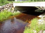 Culvert Crossing at Bridge Rd, Phillips, Maine