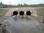 Multiple Culvert Crossing, Eastern Stream, Robbinston, Maine