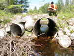 Multiple Culvert Crossing, Indian Twp Res, Maine