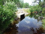 Culvert Crossing, Crooked Brook, Lambert Lake Twp, Maine