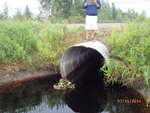 Culvert Crossing, Salmon Brook, Vanceboro, Maine