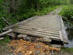 Bridge Crossing, Lowell Brook, Lakeville, Maine