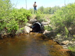Culvert Crossing, Wapsaconhagan Brook, Alexander, Maine