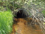 Culvert Crossing, Wapsaconhagan Brook, Alexander, Maine