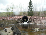Culvert Crossing, Eastern Marsh Brook, Robbinston, Maine
