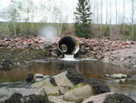Culvert Crossing, Eastern Marsh Brook, Robbinston, Maine