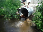 Multiple Culvert Crossing, Clark Brook, Amity, Maine