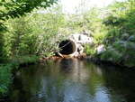 Culvert Crossing, Canoe Brook, Devereaux Twp, Maine