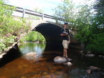 Culvert Crossing, Trout Brook, Columbia, Maine