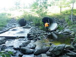 Multiple Culvert Crossing, Halfmile Brook, Amherst, Maine