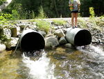 Multiple Culvert Crossing, Otis, Maine