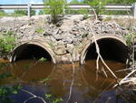 Multiple Culvert Crossing, Martins Brook, Lamoine, Maine