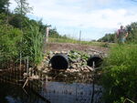 Multiple Culvert Crossing, Boggy Brook, Ellsworth, Maine