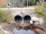 Multiple Culvert Crossing, Stonington, Maine