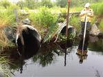Multiple Culvert Crossing, Benver Brook, Jonesboro, Maine