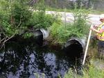 Multiple Culvert Crossing, Benver Brook, Jonesboro, Maine