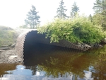 Multiple Culvert Crossing, Ohio Brook, Charlotte, Maine