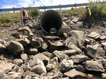 Culvert Crossing, Snare Creek, Jonesport, Maine