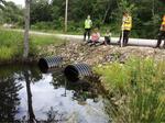 Multiple Culvert Crossing, Batson River, Kennebunkport, Maine