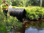 Culvert Crossing, Smith Brook, Kennebunkport, Maine