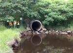 Culvert Crossing, Smith Brook, Kennebunkport, Maine