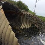 Culvert Crossing, Cascade Brook, Scarborough, Maine