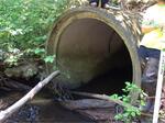 Culvert Crossing, Mill Brook, Scarborough, Maine