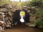 Culvert Crossing at Delano Rd, Woolwich, Maine