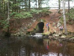 Pond Farm Pond Dam Crossing, Seboeis Stream, Howland, Maine