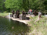 Schoodic Lake Dam Crossing, Schoodic Stream, Lake View Plt, Maine