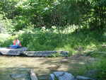 Bennett Pond Dam Crossing, Gales Brook, Parkman, Maine