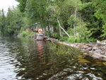 First Davis Pond Dam Crossing, Davis Brook, Guilford, Maine