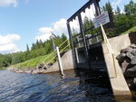 Penobscot Lake Dam Crossing, Prentiss Twp T4 R4 NBKP, Maine