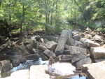 Runaround Pond Dam Crossing, runaournd pond, Durham, Maine