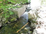 Virginia Lake Dam Crossing, Barlett Brook, Stoneham, Maine