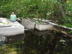 Virginia Lake Dam Crossing, Barlett Brook, Stoneham, Maine