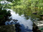 Virginia Lake Dam Crossing, Barlett Brook, Stoneham, Maine