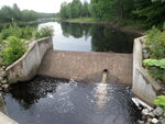 Bog Dam Crossing, Stevens Brook, Bridgton, Maine