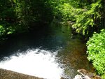 Barker Pond Dam Crossing, Hancock Brook, Hiram, Maine