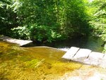 Barker Pond Dam Crossing, Hancock Brook, Hiram, Maine