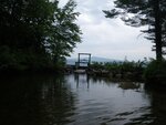 Hancock Pond Dam Crossing, Denmark, Maine