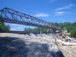 Hiram Falls Dam Crossing, Saco River, Baldwin, Maine