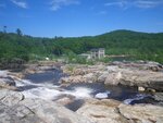 Hiram Falls Dam Crossing, Saco River, Baldwin, Maine