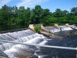 Kezar Falls Dam Crossing, Ossipee River, Parsonsfield, Maine