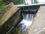 Stanley Pond Dam Crossing, Ridlon Brook, Hiram, Maine
