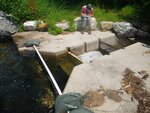 West Pond Dam Crossing, West Pond, Parsonsfield, Maine