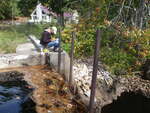 Roberts-Wadley Pond Dam Crossing, Roberts Pond, Lyman, Maine