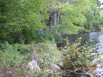Houghton Pond Dam Crossing, Houghton Pond, West Bath, Maine