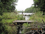 Houghton Pond Dam Crossing, Houghton Pond, West Bath, Maine