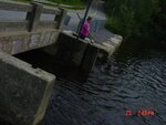 Center Pond Dam Crossing, Center Pond, Phippsburg, Maine